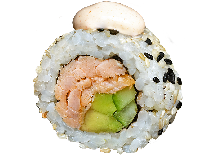 Каліфорнія з лососем теріякі заказать суши