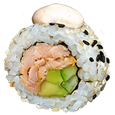 Каліфорнія з лососем теріякі заказать суши min