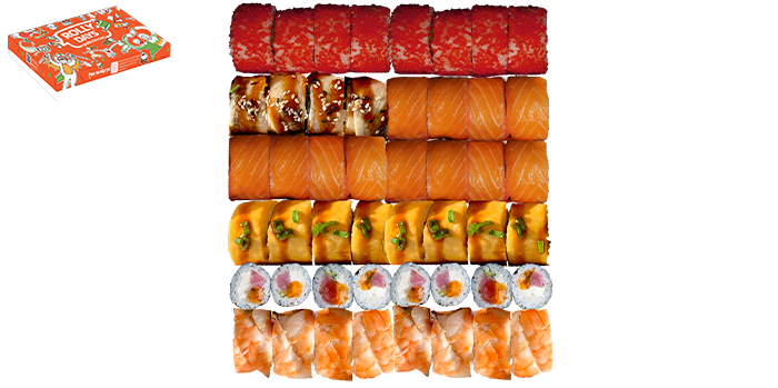 Для любимых заказать суши