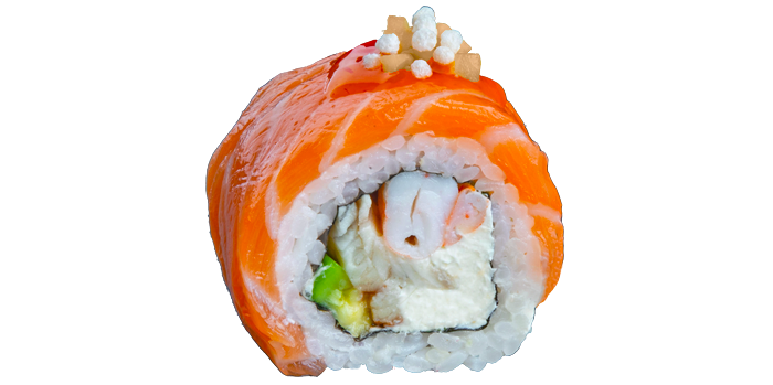 Авторский ролл Bubble Fish заказать суши