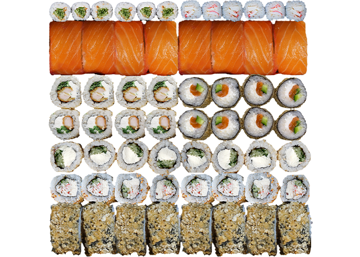 Комбо Фила 1,5кг заказать суши Одесса Budusushi Комбо Фила 1,5кг заказать суши