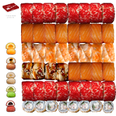 Набір суші + моті заказать суши min