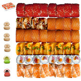Набор суши + моти заказать суши min