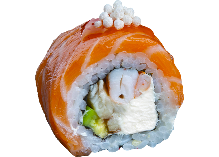 Авторский ролл Bubble Fish заказать суши Одесса Budusushi Авторский ролл Bubble Fish заказать суши