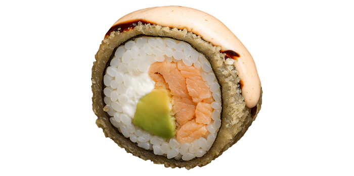 Гарячий рол Сяке Темпура заказать суши Одеса Budusushi Гарячий рол Сяке Темпура заказать суши