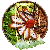 Боул-поке із курячими стріпсами заказать суши min