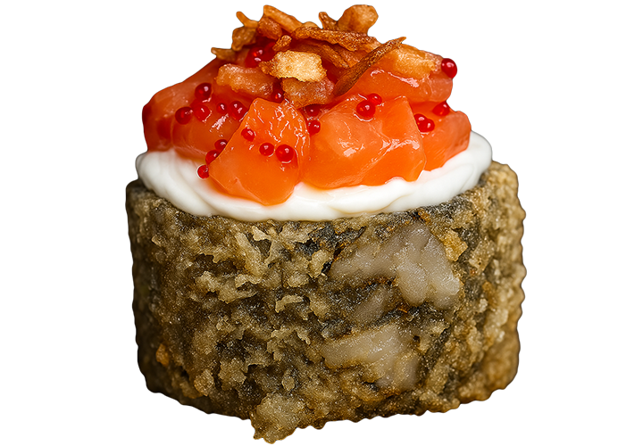Гарячий рол Кранч Лосось заказать суши Одеса Budusushi Гарячий рол Кранч Лосось заказать суши