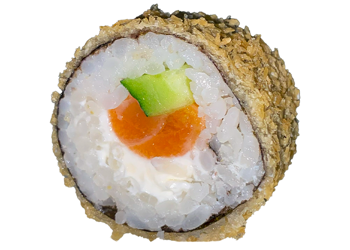 Горячий ролл Сяке Маки заказать суши Одесса Budusushi Горячий ролл Сяке Маки заказать суши