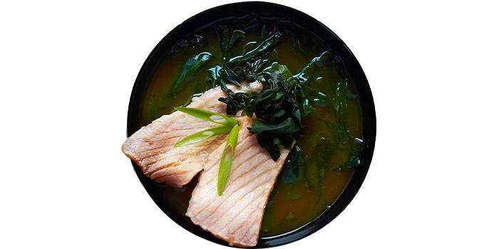 Мисо суп с лососем заказать суши
