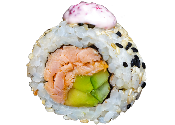 Калифорния с лососем терияки заказать суши