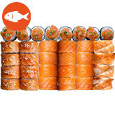 Лосось XXL суші сет заказать суши min